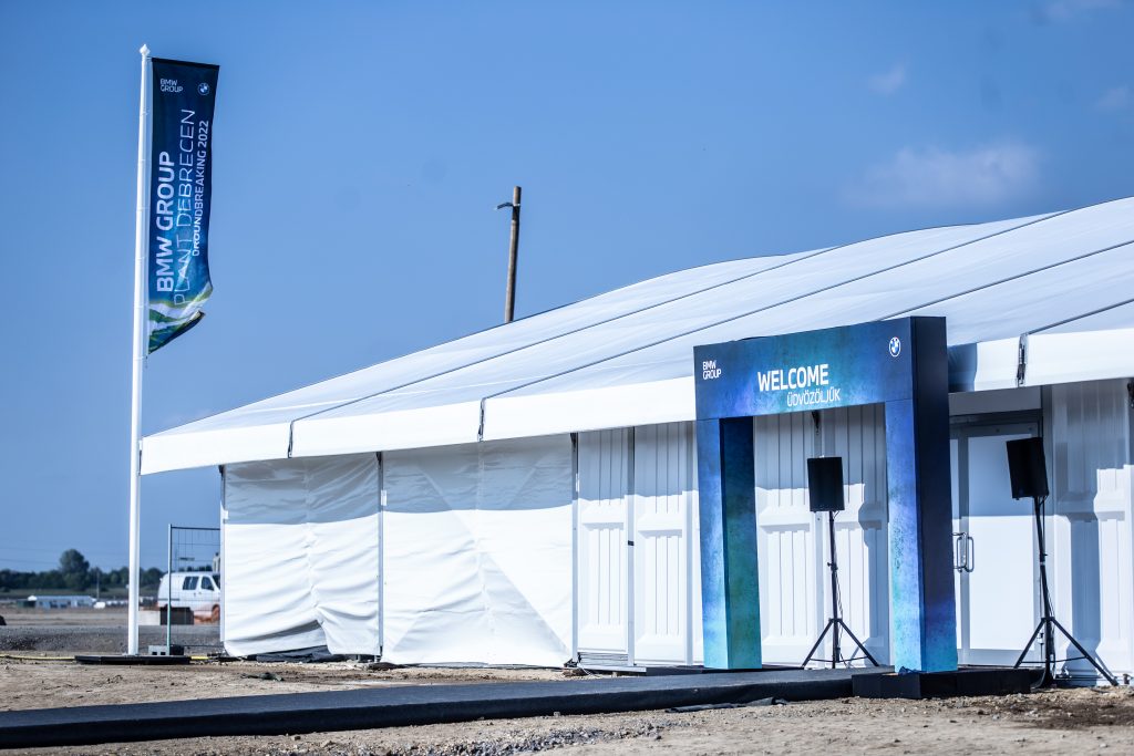 BMW Alapkőletétel – Debrecen