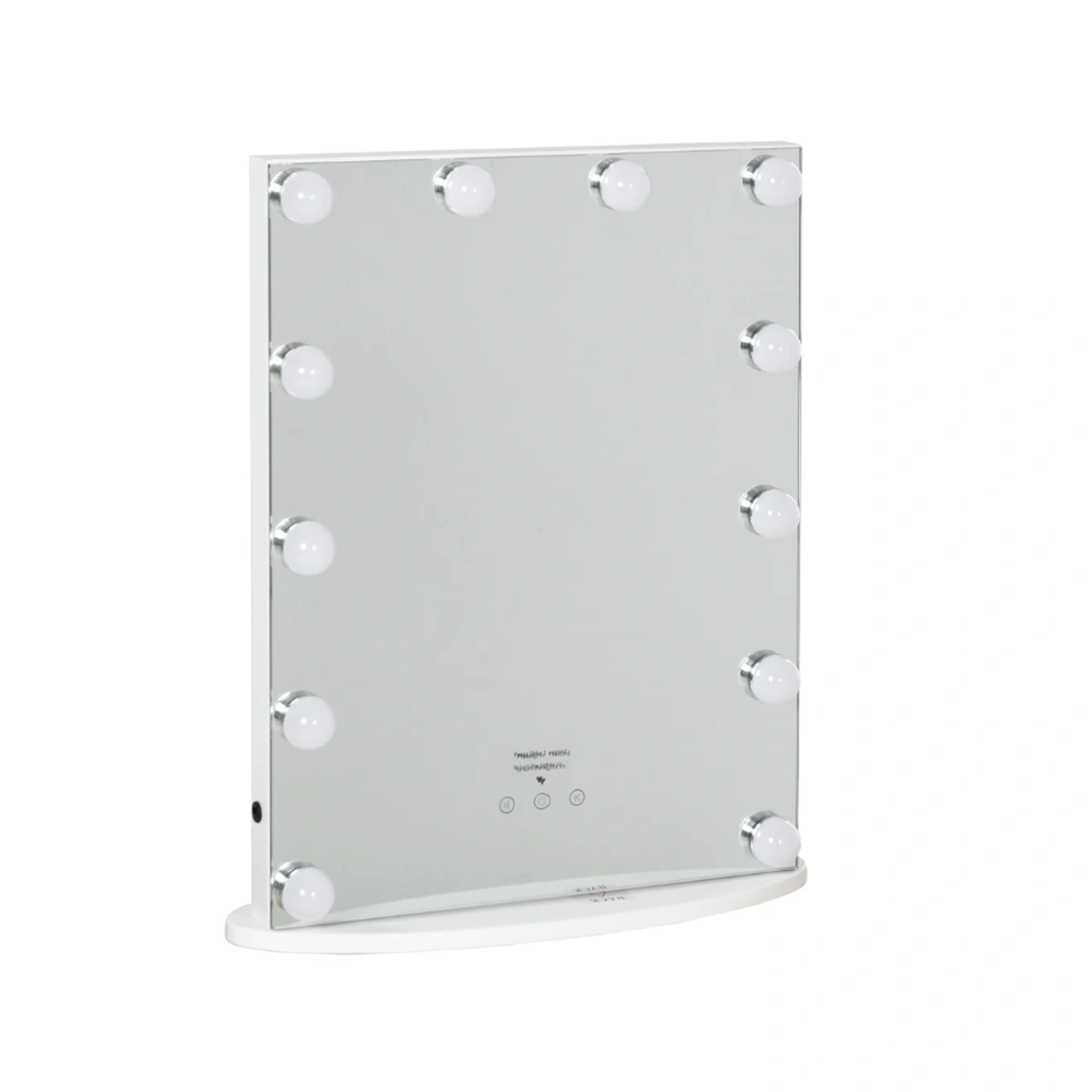 LED-es sminktükör