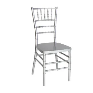 Ezüst chiavari szék